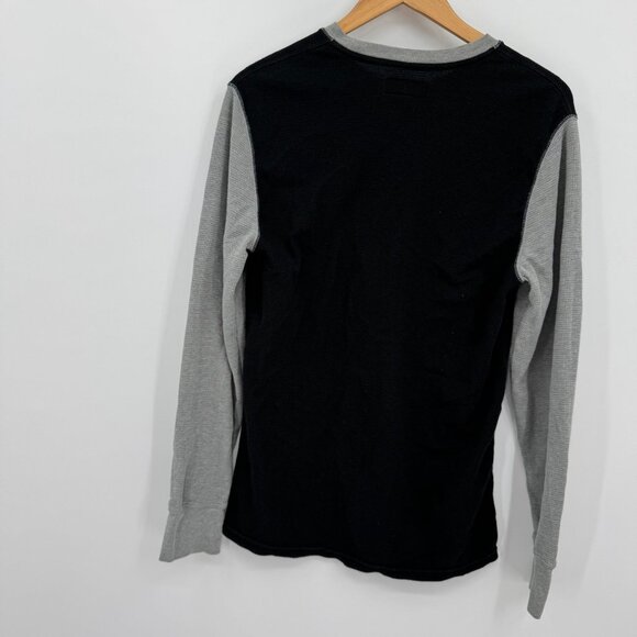 Polo Ralph‎ Lauren Mens Waffle Knit Thermal Shirt M Two Tone Casual Pony Preppy - Picture 6 of 7